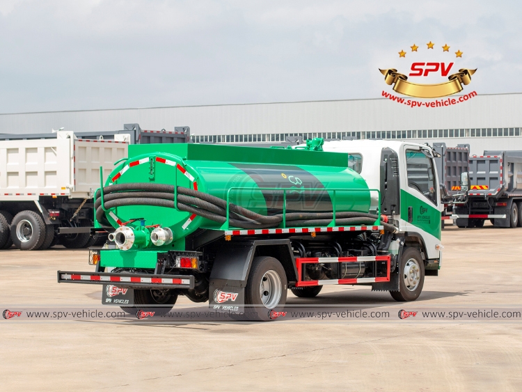 5,000 Litres Septic Tank Truck ISUZU N - RB 5,000 Litres Septic Tank Truck ISUZU N - RB